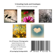 Load image into Gallery viewer, Nature Greeting Cards - Pack of 5
