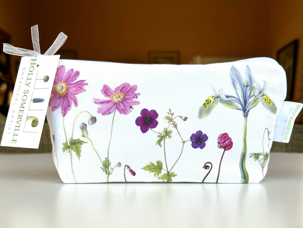 Garden makeup bag