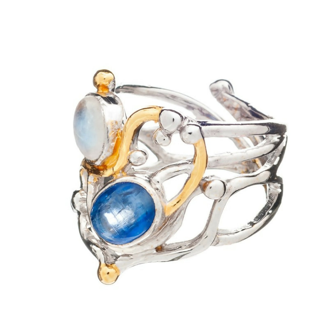 gallardoandblainedesigns_seaweedringkyanitemoonstone