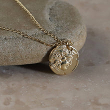 Load image into Gallery viewer, Athena Goddess Coin Necklace
