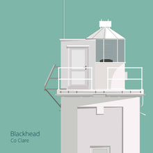 Load image into Gallery viewer, Blackhead Lighthouse - Clare - art print
