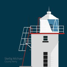 Load image into Gallery viewer, Skelligs Lighthouse - Kerry - art print
