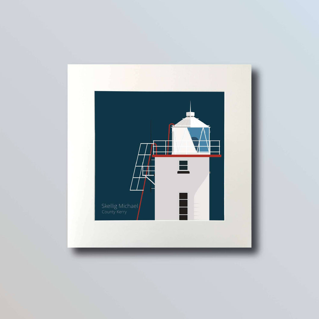 Skelligs Lighthouse - Kerry - art print