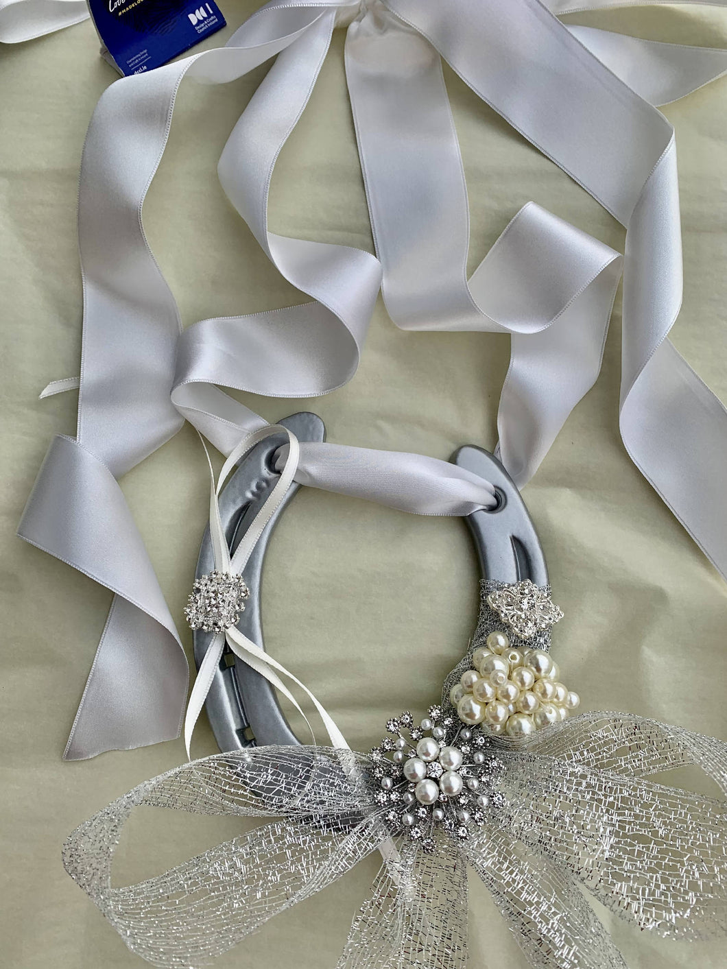 Traditional Silver Wedding Horse Shoe